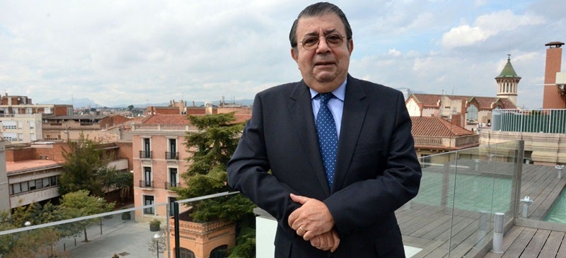 Fàbregas, a la terrassa del Museu. Autor: David B. 