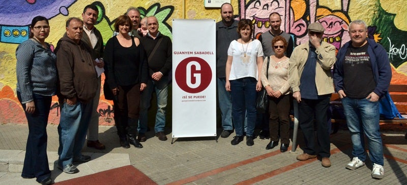 Guanyem Sabadell. Autor: J.d.A.