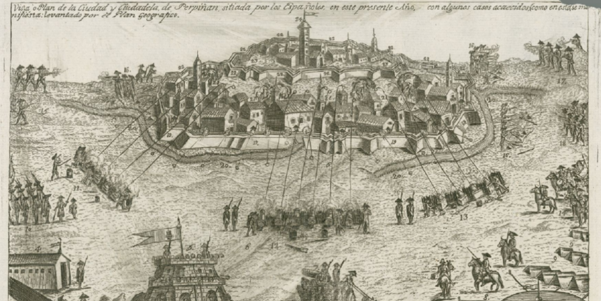 La Guerra Gran, o Guerra de la Convenció. Foto: Cartoteca de Catalunya.