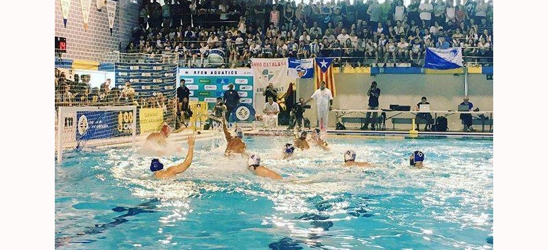 Foto portada: un moment de la final, aquest dissabte. Autor: CN Sabadell via Facebook. 