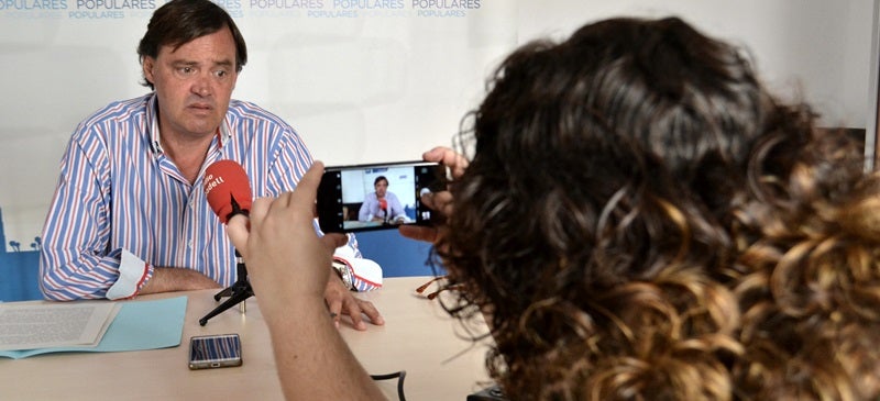 Foto portada: Gesa, durant la roda de premsa aquest matí. Autor: J.d.A. 