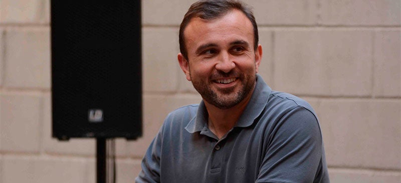 Foto portada: Hernández, fa uns dies. Autor: R.Benet. 