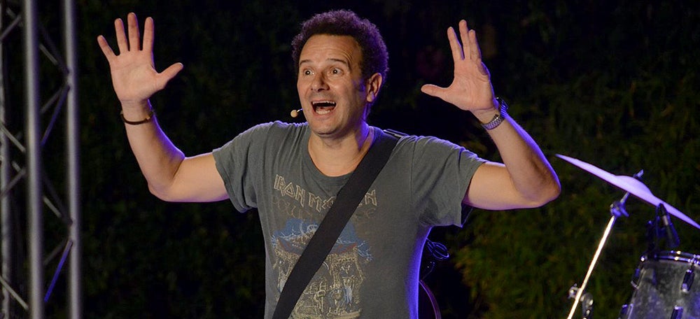 Marc Martínez, a 'Humor i hòsties'. Autor: David B. 