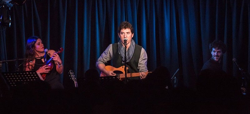 Fuentes, a la seva darrera visita a la Cava Urpí. Autor: UiU Promotors. 