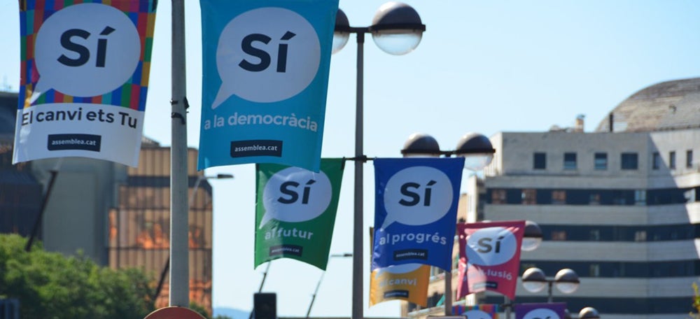 Banderes Si ANC. Autor: David B.