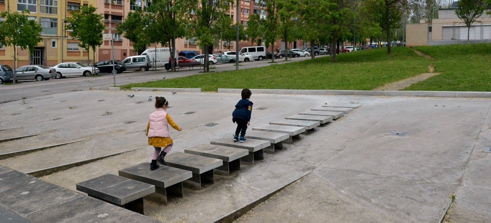 Les fonts de la Via Alexandra, sense ús almenys des de l'any 2013. Autor: J.d.A.