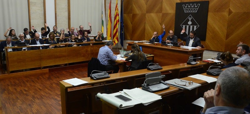 Foto portada: el ple d'aquest dijous. Autor: David B. 