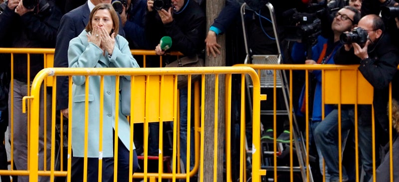 Foto portada: Forcadell, sortint del Tribunal Suprem. Autor: ACN. 