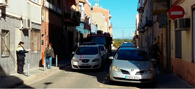 Foto portada: el punt on es va produir l'entrada al domicili. Autor: A.A / cedida. 