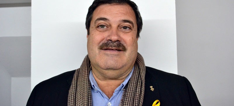 Foto portada: el regidor de Salut, Ramon Vidal, aquesta tarda. Autor: J.d.A