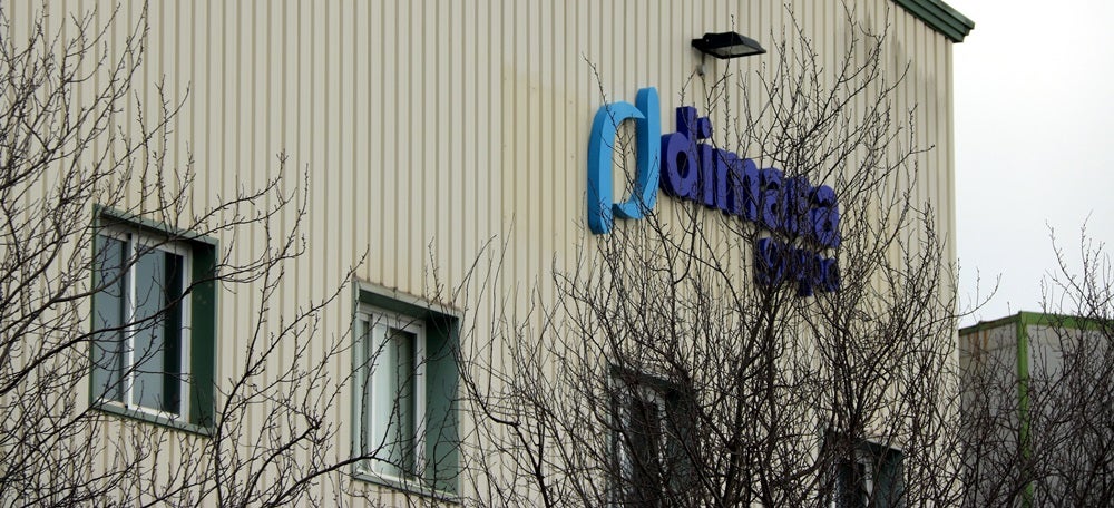 Foto portada: façana de l'empresa Dimasa, aquest dilluns. Autor: ACN. 