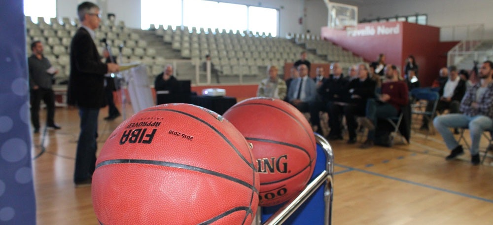 Foto portada: presentació de l'ALLSTAR, aquest matí. Autor: Ajuntament / cedida. 