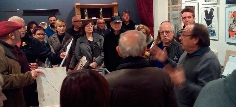 Foto portada: un moment de la trobada aquest dissabte a la tarda. Autor: cedida. 