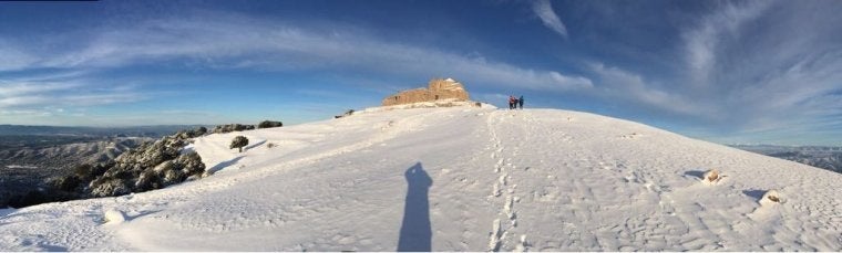 Foto portada: gran nevada a La Mola. Foto: Tota Garcia 'Pintoret' via Món Terrassa. 