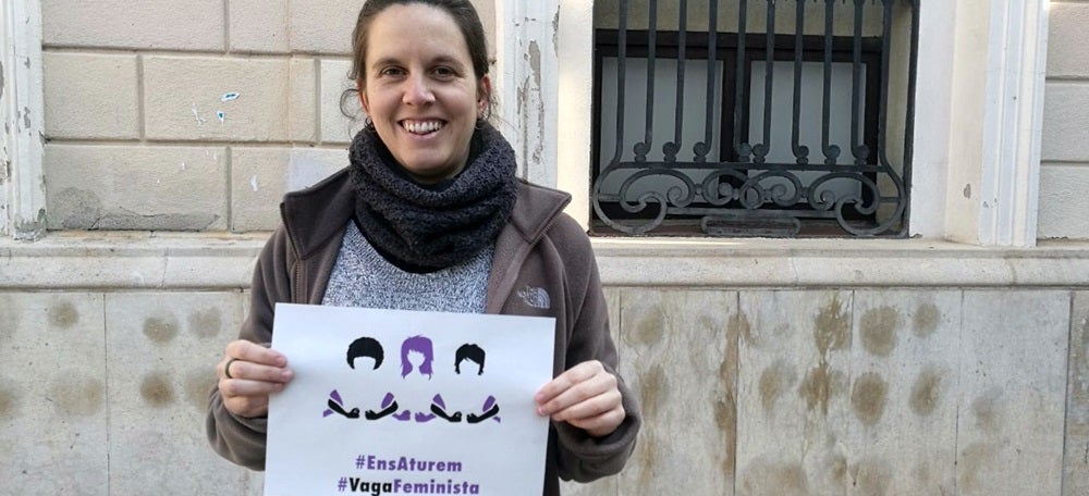 Foto portada: la portaveu municipal de la Crida, Míriam Ferràndiz. 