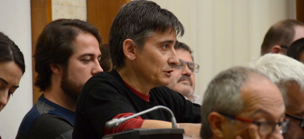 El regidor de Serveis Municipals, Lluis Perarnau. Autor: David B. 