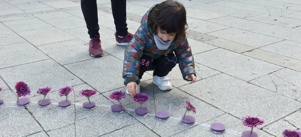 Un infant, durant l'acte. Autor: David B. 