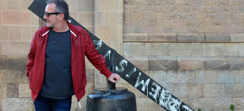 Quimi Portet, en la seva visita a Sabadell. Autor: David B.