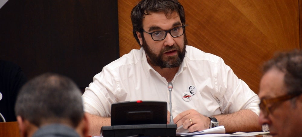 Fernàndez, alcalde entre 2015 y 2017, actual teniente de alcalde y portavoz de ERC. Autor: David B. 