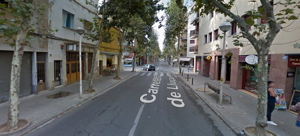 Foto portada: la carretera de Prats de Lluçanès. Autor: Google Street View. 