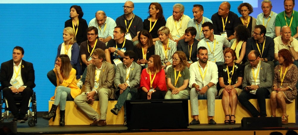 Foto portada: la nova executiva del PDeCat. Autor: ACN. 