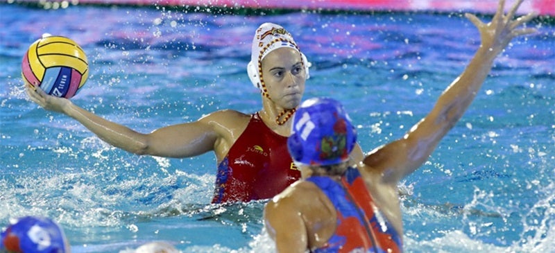 Foto portada: un moment de l'Espanya-Rússia. Autor: RFEN. 