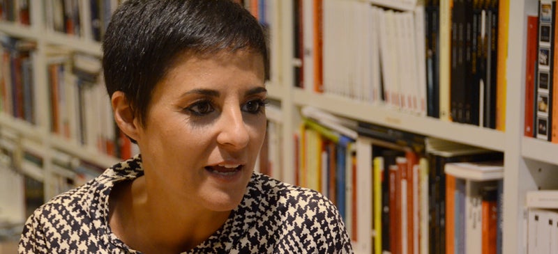 Gemma Ruiz, autora d'Argelagues i Aulagas, en una imatge d'arxiu. Autor: david B.