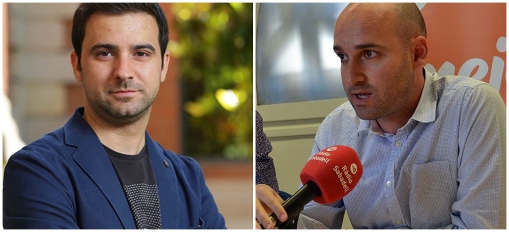 Foto portada: Pol Gibert i Adrián Hernández, en una imatge d'arxiu. 