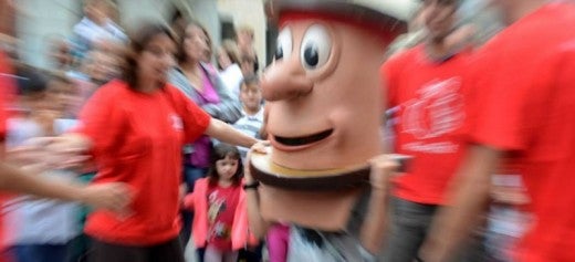 Ball del rodet, a la plaça Sant Roc, divendres a les 18 hores. Autor: David B.