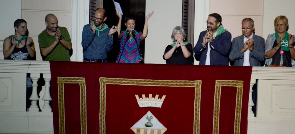 Foto portada: Gemma Ruiz, des del balcó consistorial. Autor: David B. 