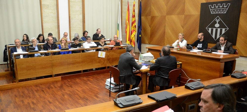 La sessió plenària, aquest dijous. Autor: David B. 