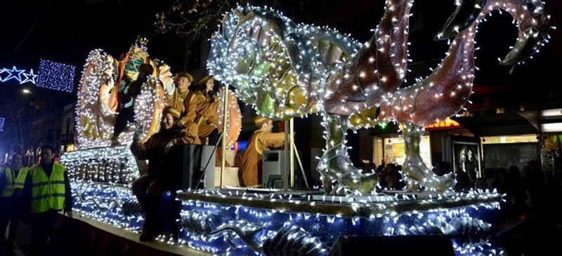 Carrossa del rei ros, aquest dijous. Autor: David B. 