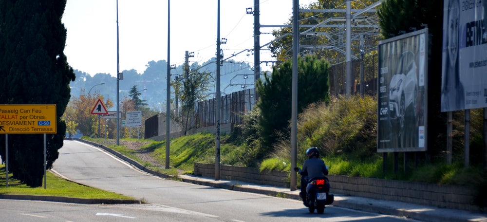 Carretera de Sabadell a Sant Quirze. Autor: David B:
