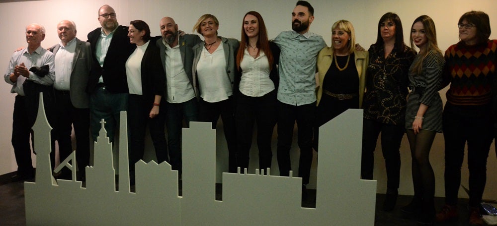 Foto portada: candidats de la llista. Autor: David B.