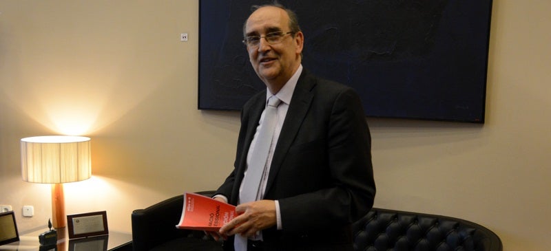 Foto portada: el director general de FUNDIT, Antoni Garrell, aquest dimarts al Gremi de Fabricants. Autor: David B