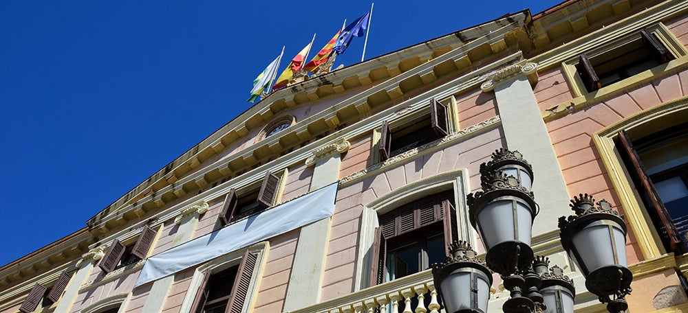 Pancarta en blanc. Autor: David B.