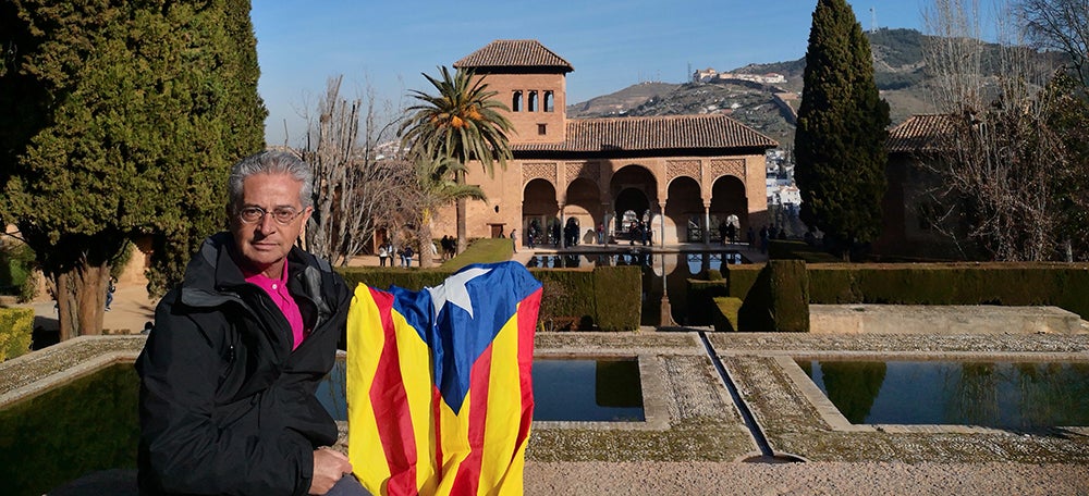 Víctor Colomer a l'Alhambra, Autor: Cedida.