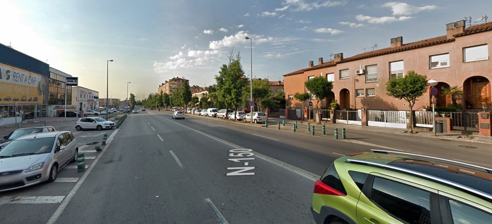 Foto portada: la N-150, al seu pas per Barberà. Foto: Google Street View. 