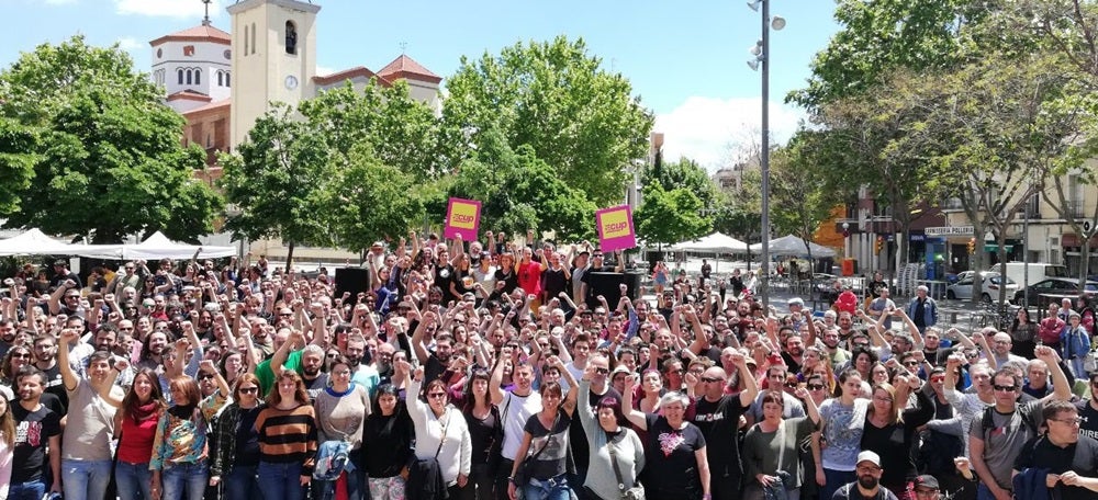 Foto portada: final de l'acte. Foto: @cupnacional via Twitter. 
