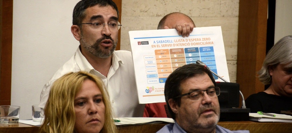 El regidor d'Acció Social, Gabirel Fernàdnez. Autor: David B.