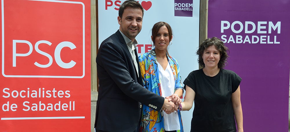 Pol Gibert, Marta Farrés i Marta Morell. Autor: David B.