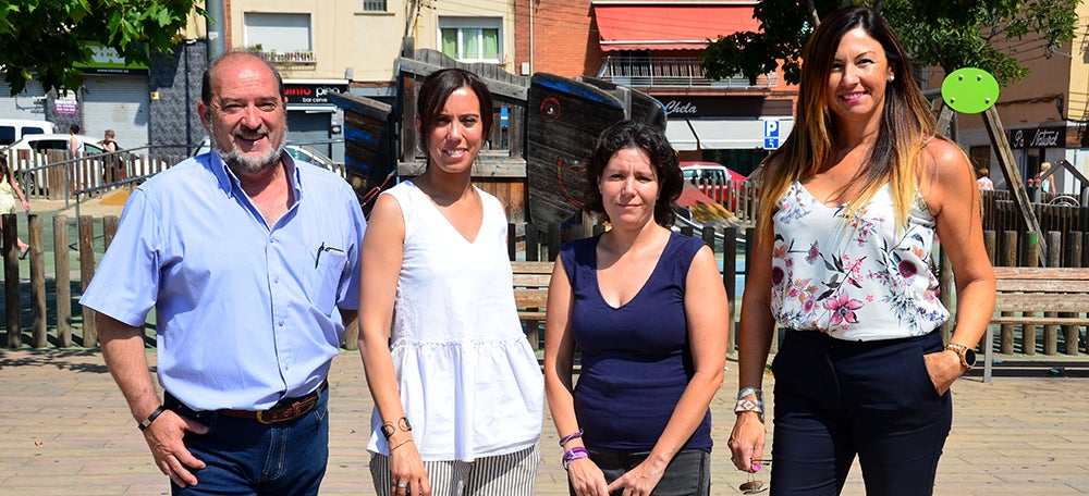 Manuel Robles, Marta Farrés, Marta Morell i Sonia Sada. Autor: David B.