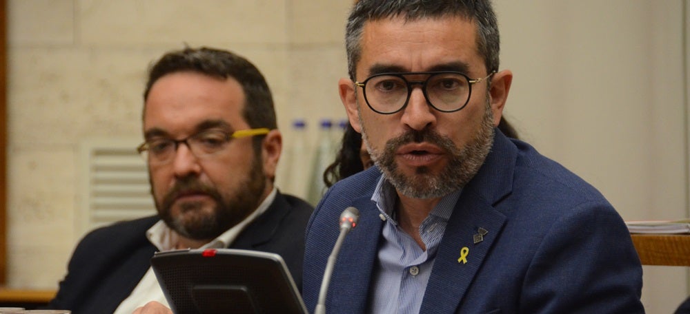 El nou portaveu d'ERC, Gabriel Fernàndez. Autor: David B. 