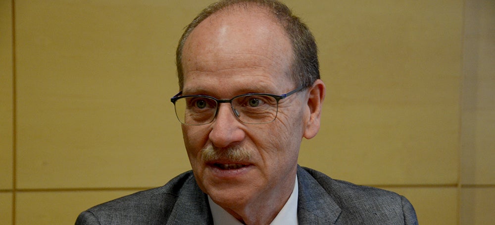 El nou president de la Cambra de Comerç de Sabadell, Ramon Alberich. Autor: David B.