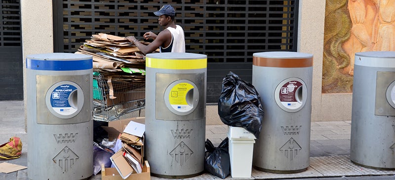 Camió escombraries SMATSA
