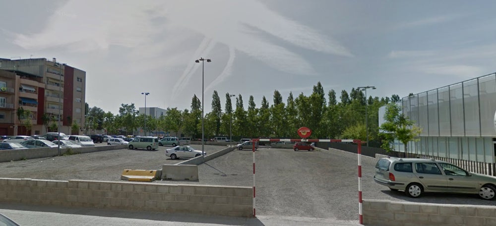 Solar on es construïrà la nova comissaria de la Policia Municipal. Autor: Google