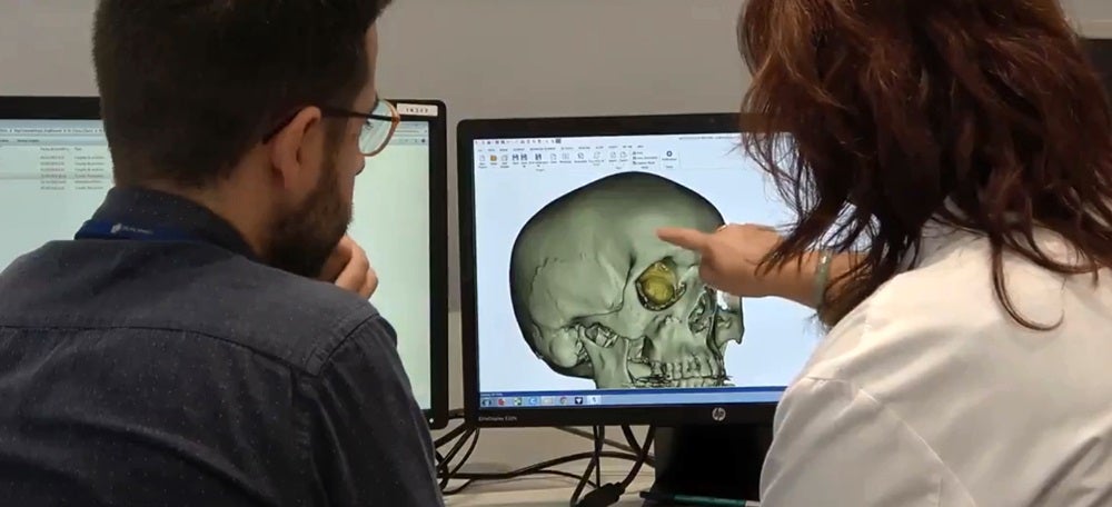 Captura de vídeo del sistema 3D. Autor: @parctauli via Twitter. 