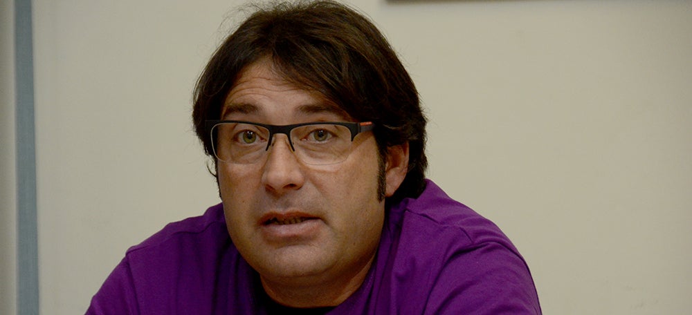El secretari comarcal de UGT al Vallès Occidental, José Luis Fernández. Autor: David B.