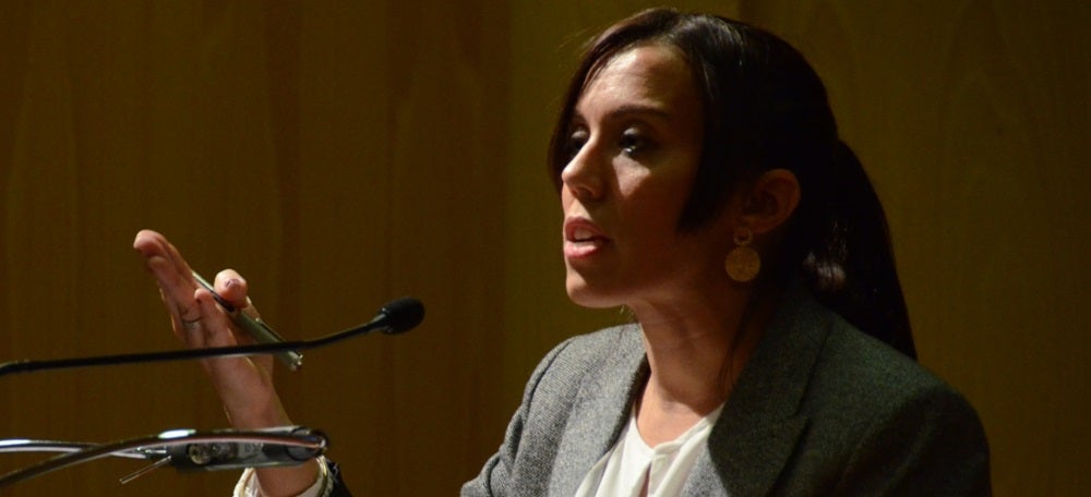 Foto portada: l'alcaldessa de Sabadell, Marta Farrés, aquest dimecres. Autor: David B.