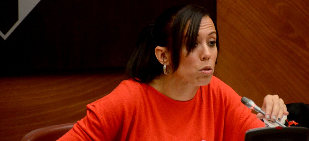 Marta Farrés és la primera alcaldessa . Autor: David B.